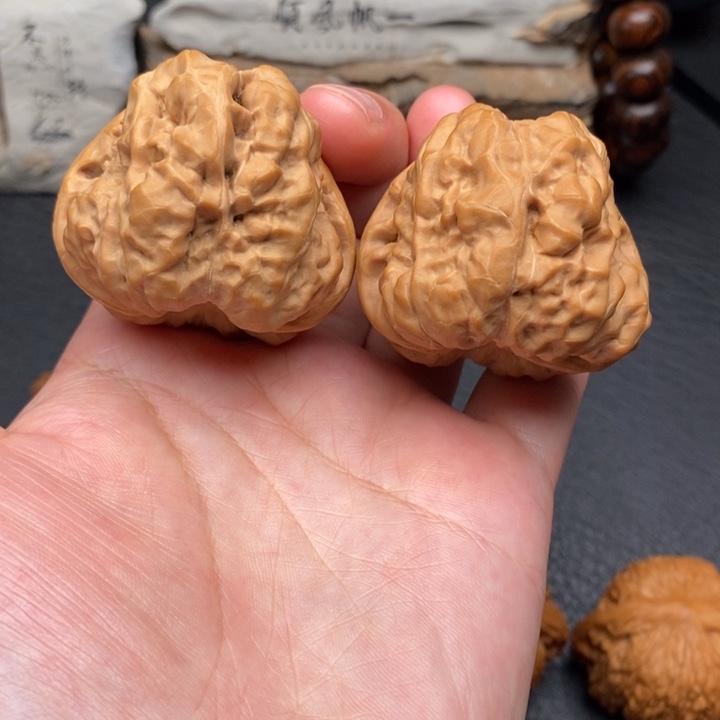 吊坠文玩核桃尺寸41三角蛙