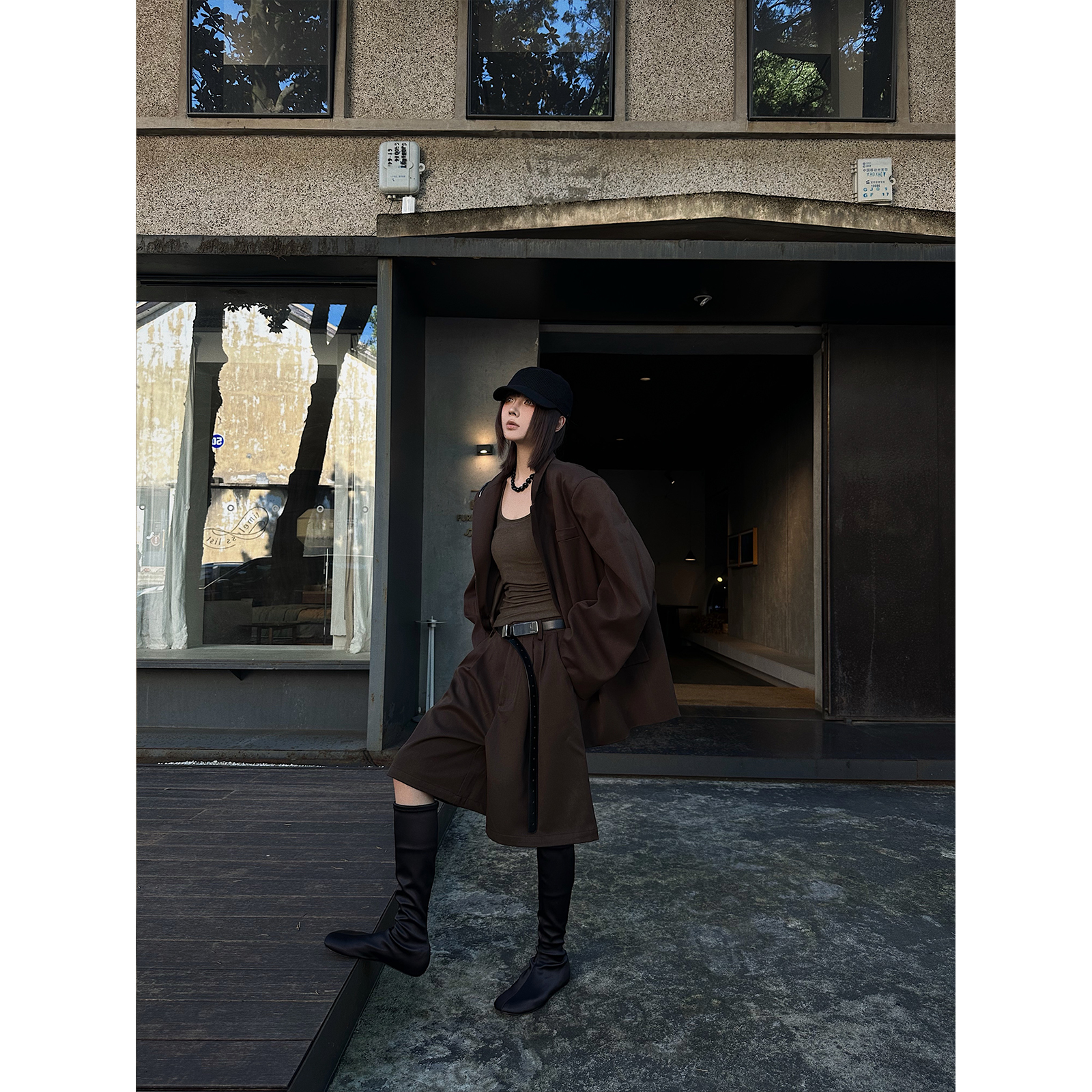 嘉仪【百慕大】百慕大西装中裤