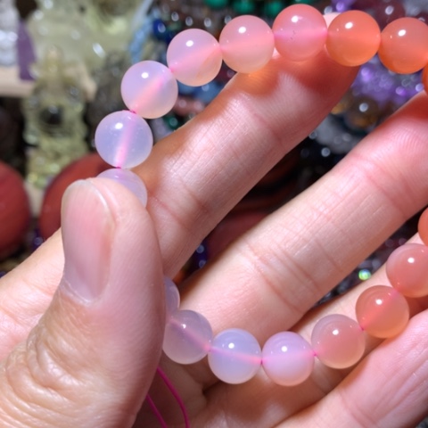 石英质玉手链未镶嵌10mm手串