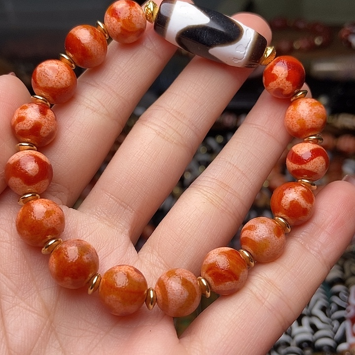 玛瑙/玉髓未镶嵌手链