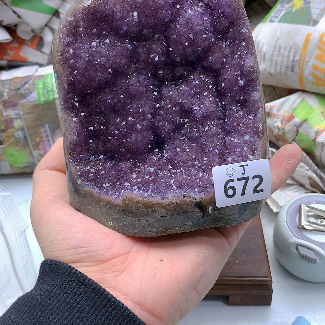 紫晶大型摆件（非配饰）未镶嵌