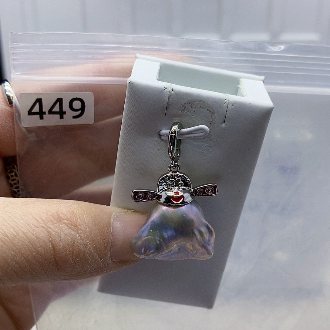 颈饰合金淡水珍珠