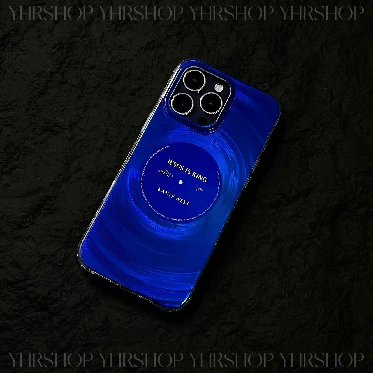 JESUS IS KING蓝色专辑kanye手机壳