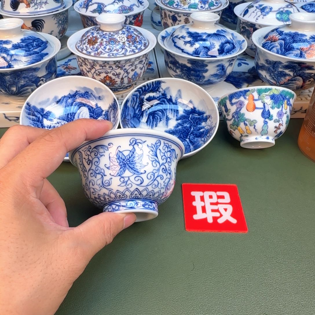 纯手工纯手绘茶具80