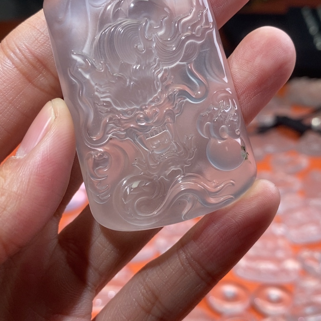 ࿐***࿐石英质玉未镶嵌珠宝半成品