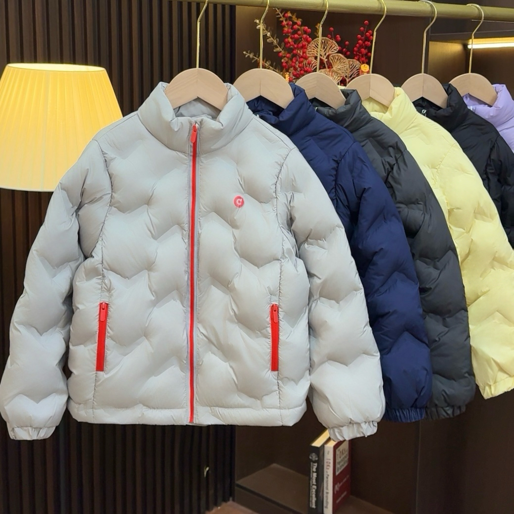 儿童夹棉立领外套冬款男童加厚校服神器中大童保暖撞色外套25135