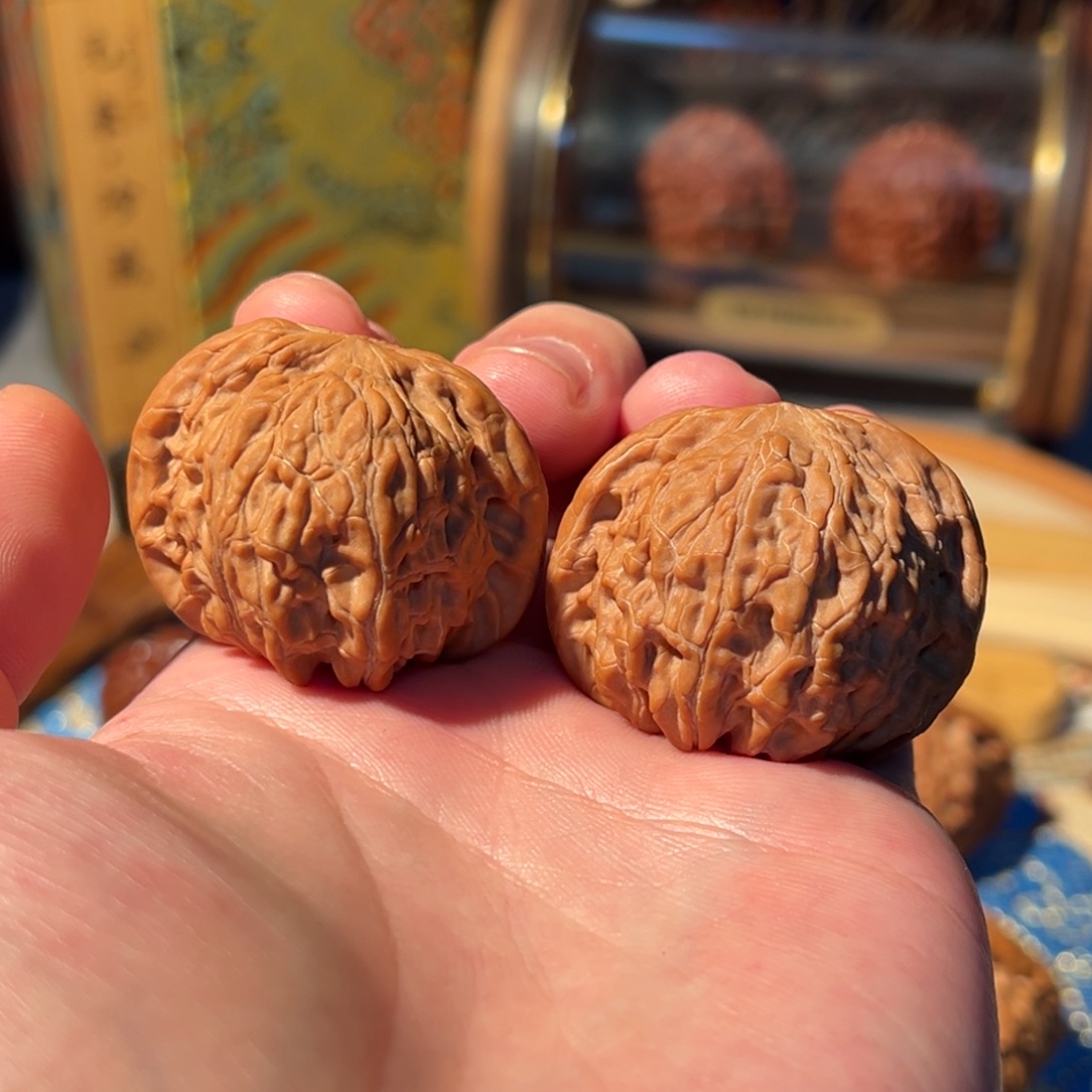 文玩核桃把件磨盘全品（不退不换）40