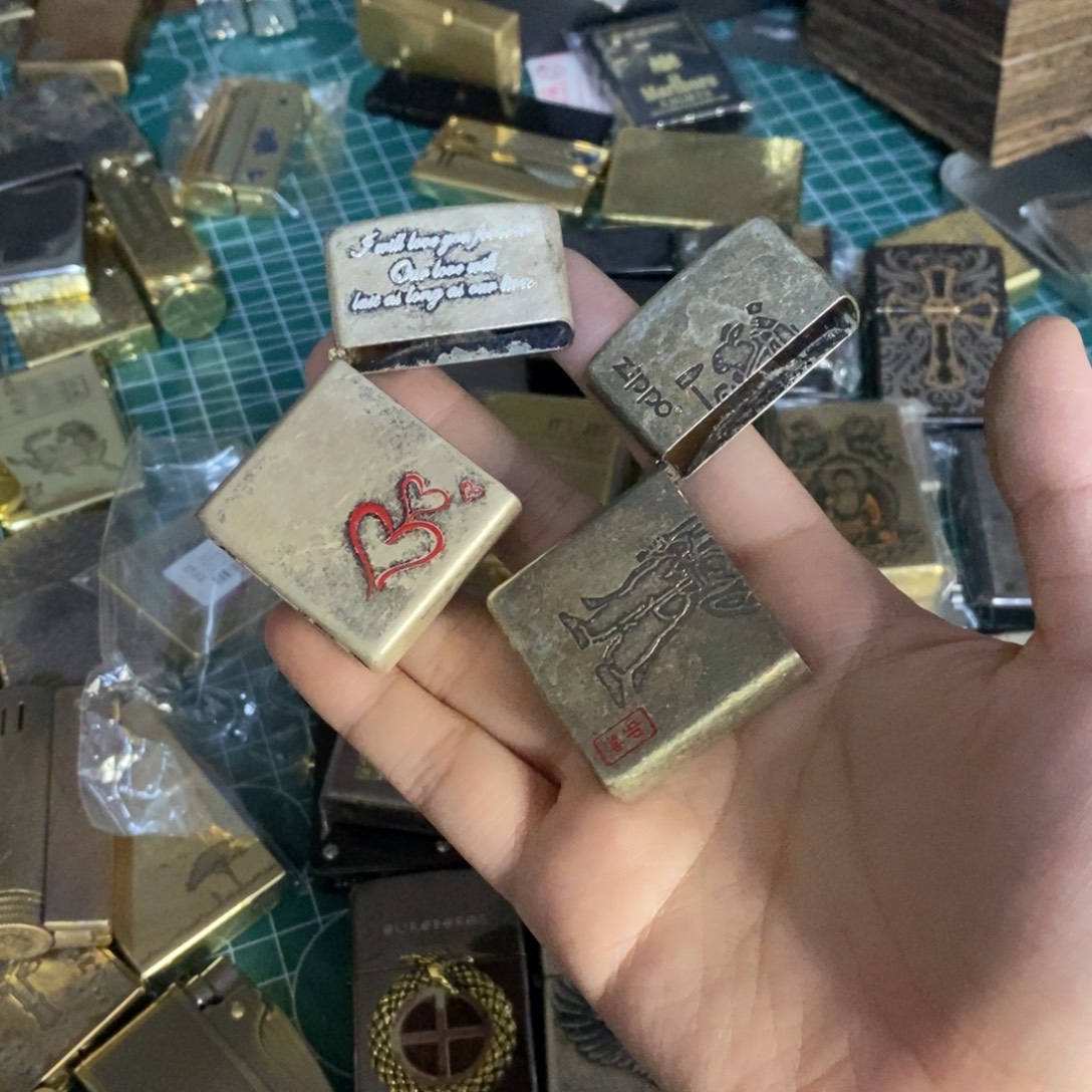逍***遥战壕黄铜打火机福利