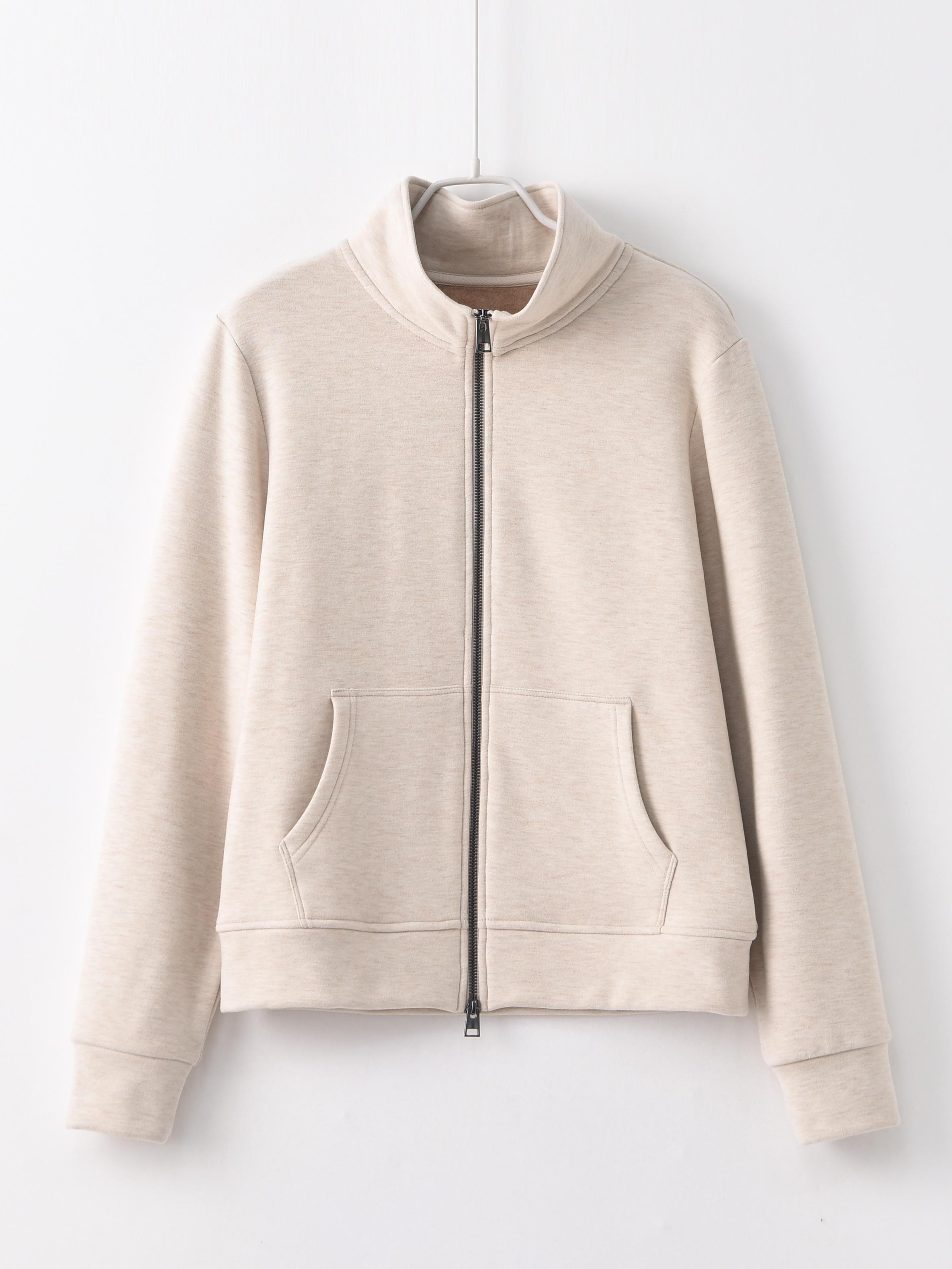 【加厚蚕丝羊毛】一件过冬立领拉链开衫保暖百搭2510