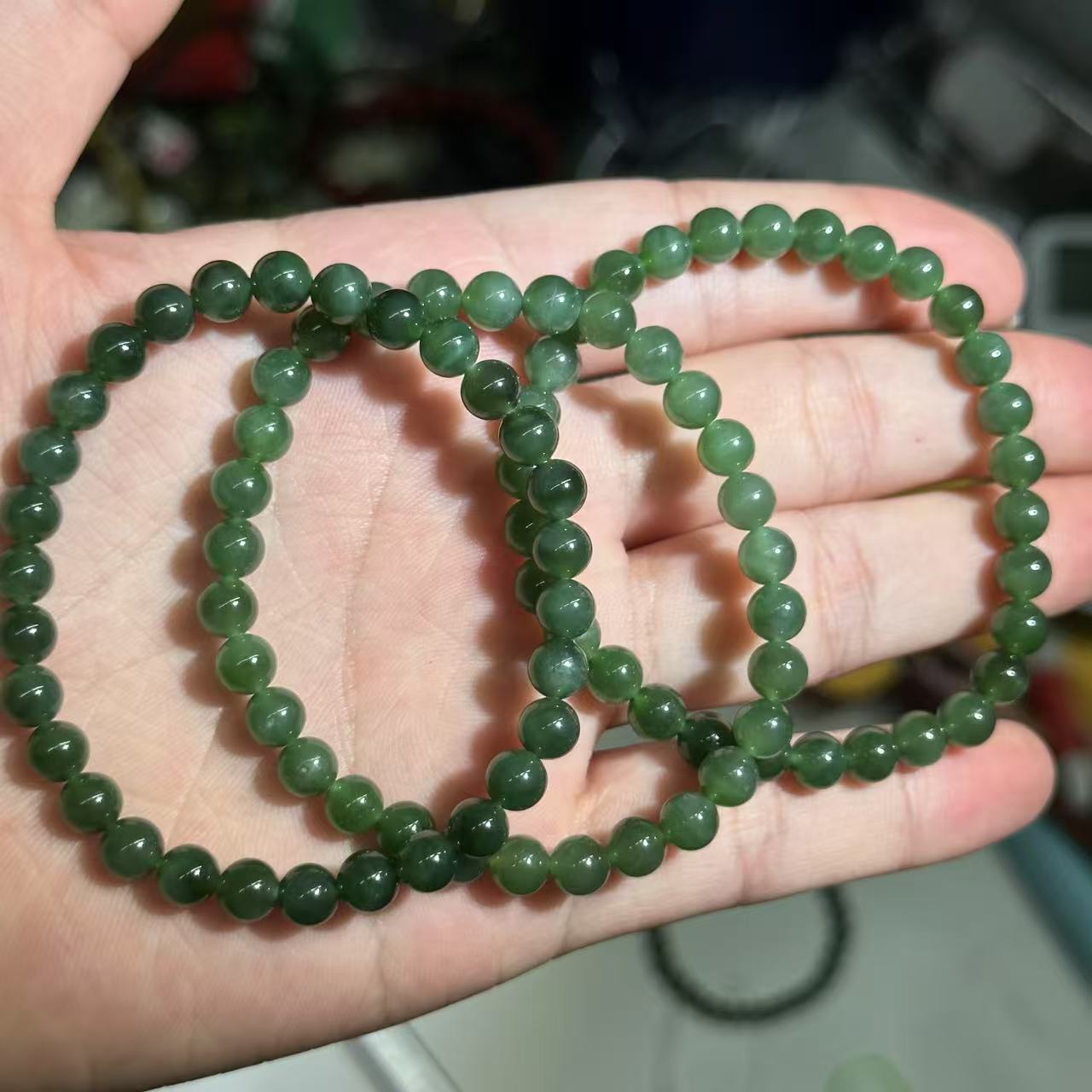 【O80】碧玉手串多样性发其一