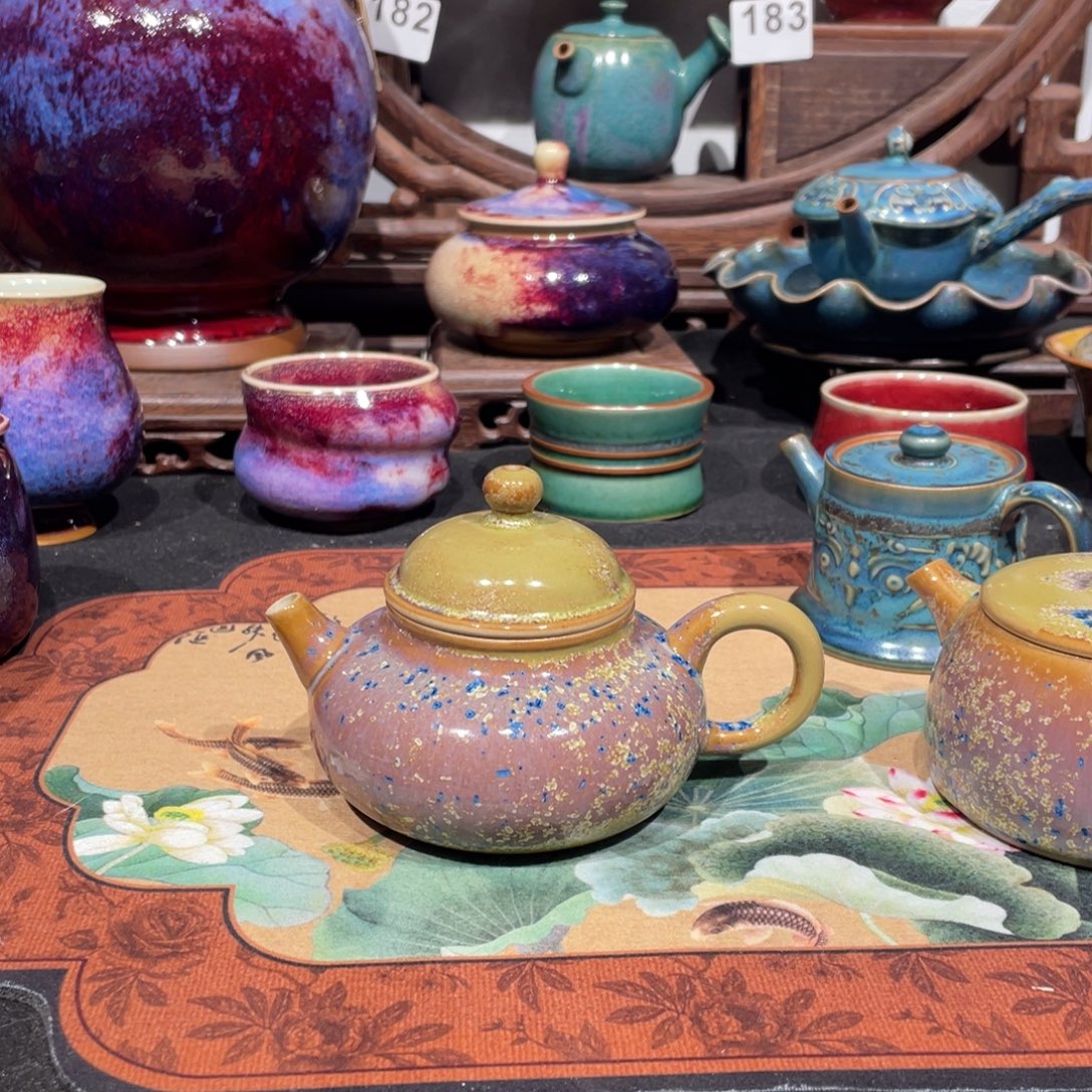 中国神后钧瓷茶器