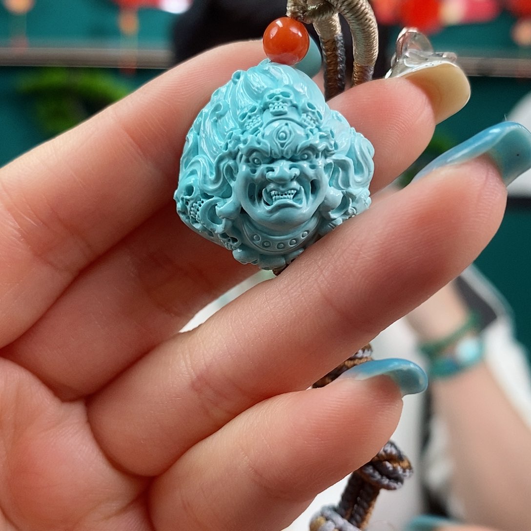 绿松石珠宝奇石未镶嵌