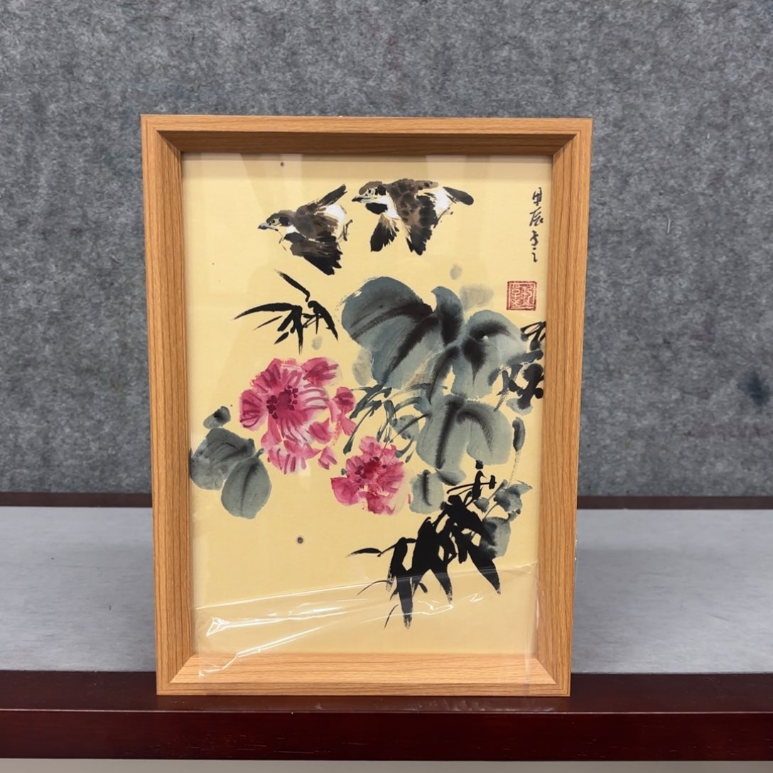 国画亲笔手绘原创