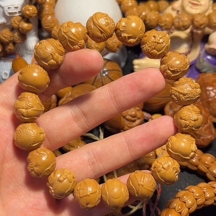 手串/手链橄榄核猴头功夫蝉1.4