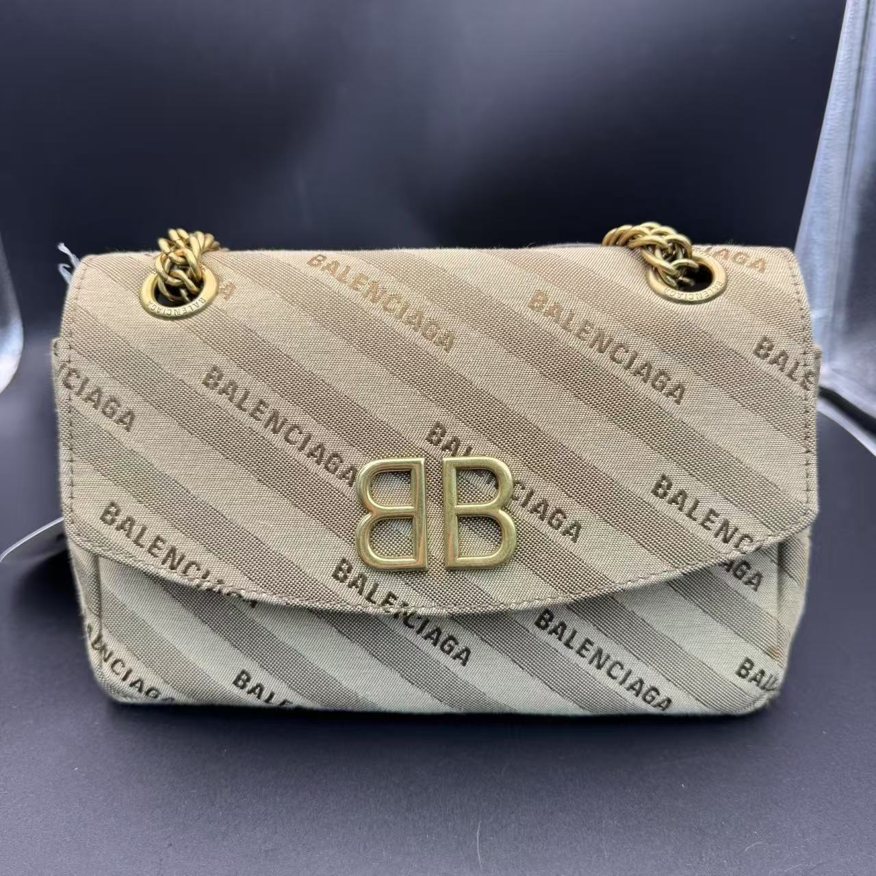 95新 Balenciaga/巴黎世家 /KIKI/单肩包/H