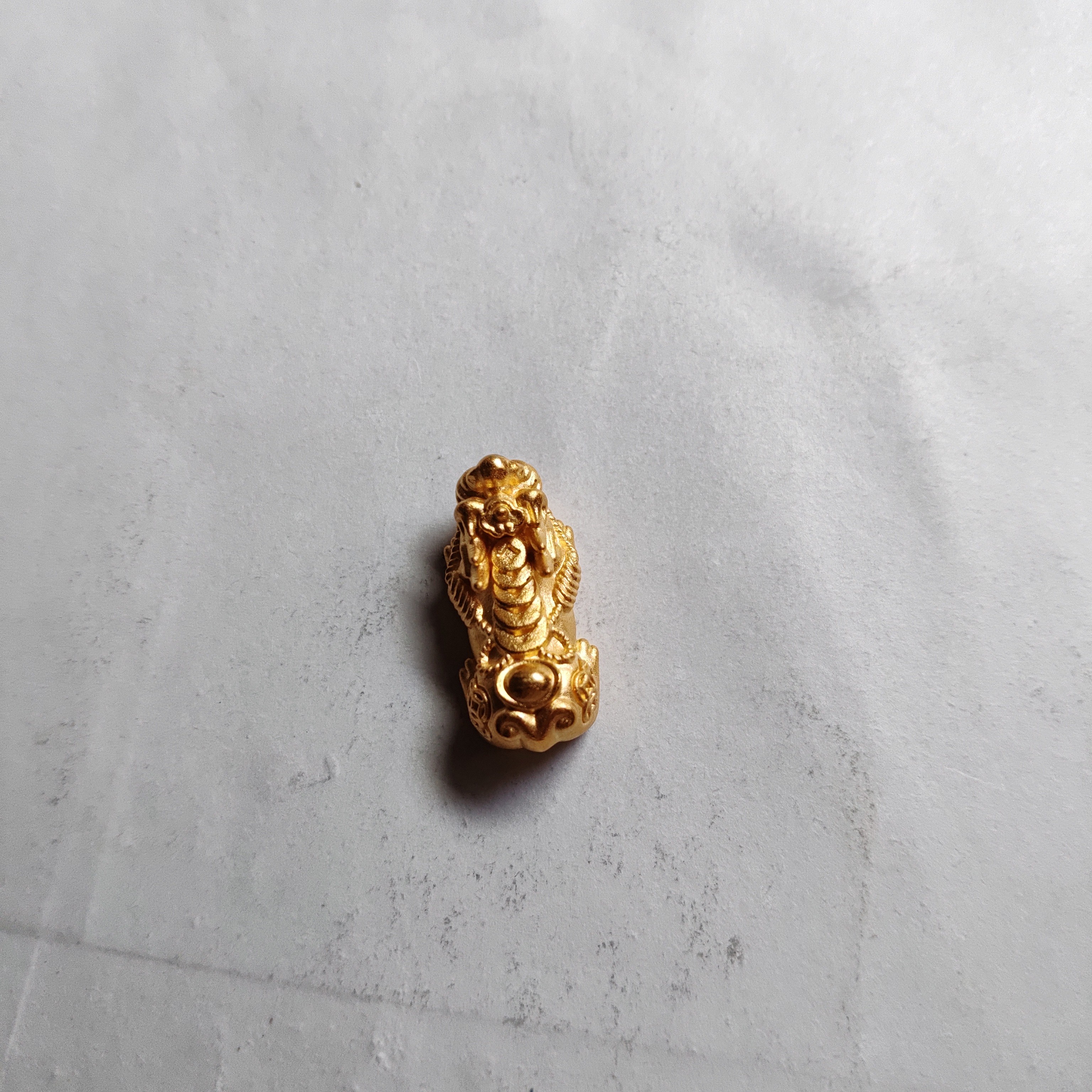金元宝足金999貔貅珠子首饰