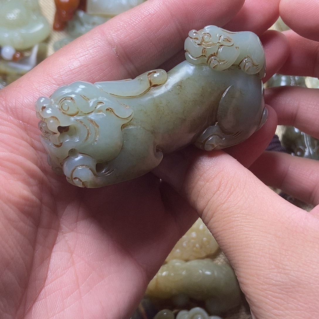 和田玉挂件未镶嵌