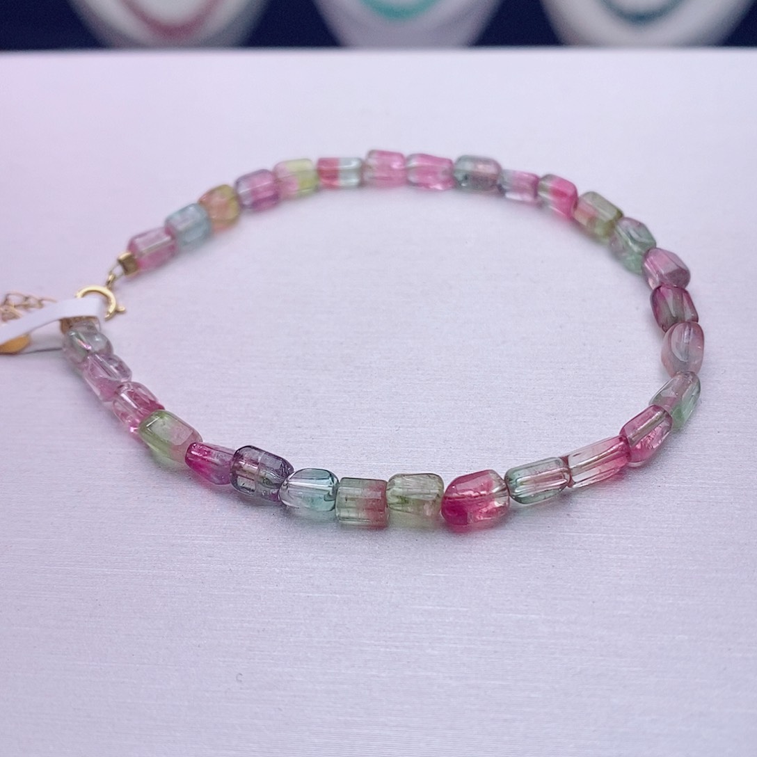 碧玺手链未镶嵌碧玺