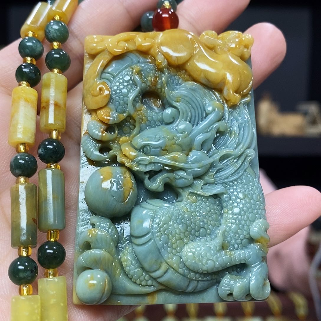 岫玉挂件吊坠未镶嵌