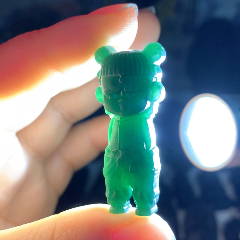 【闪购商品】翡翠颈饰未镶嵌哪扎