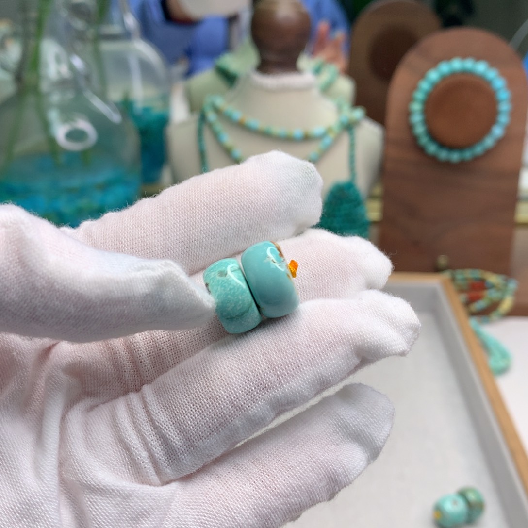 绿松石未镶嵌配饰