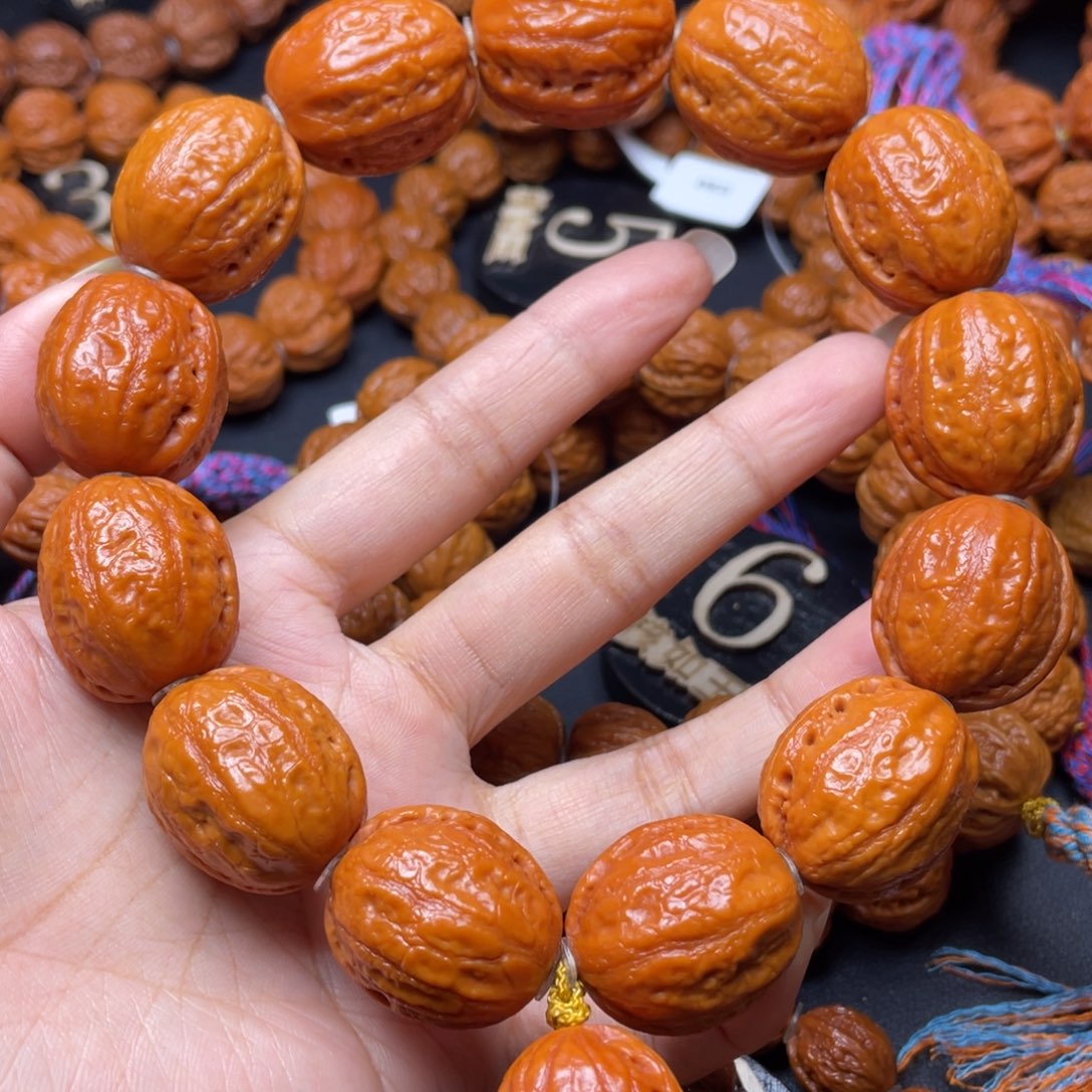 文玩核桃手串老*大枣111