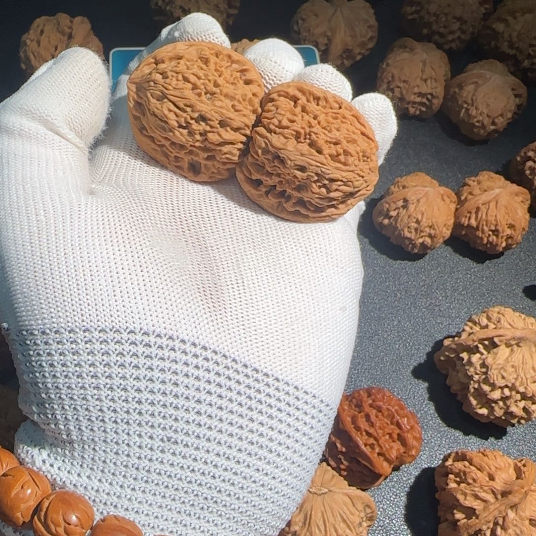 吊坠文玩核桃南将石练手对儿