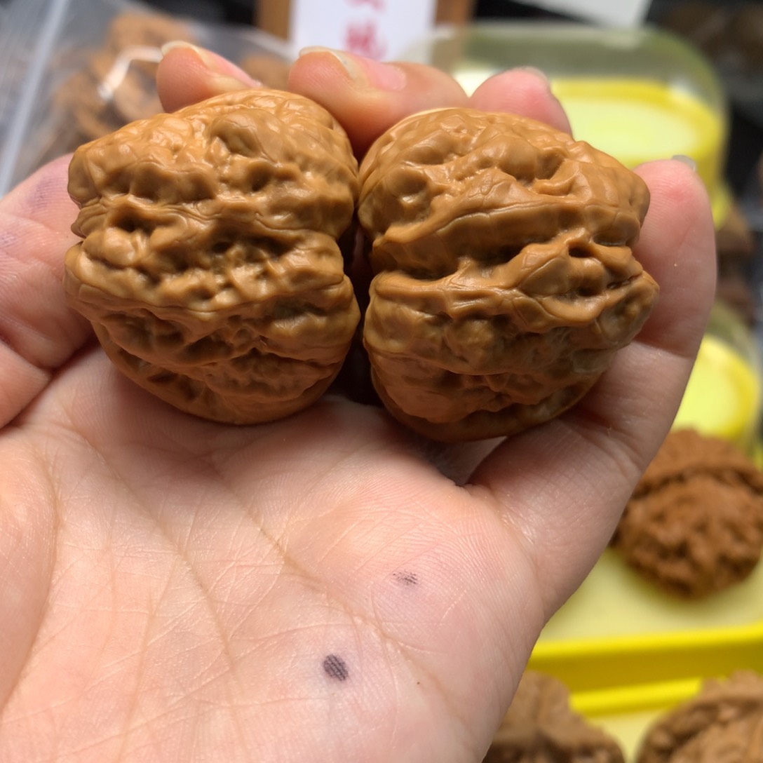 文玩核桃把件39蛤蟆头