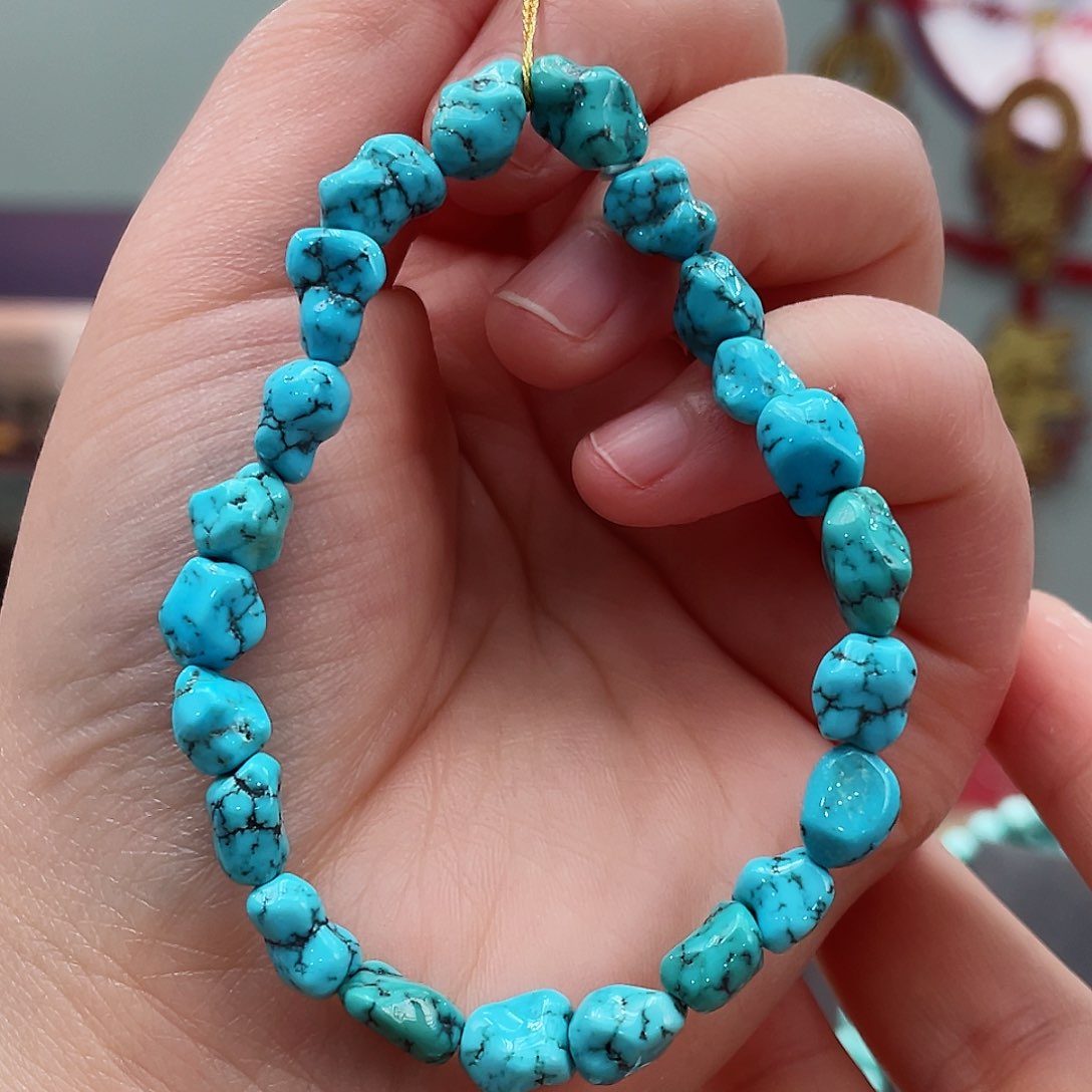 绿松石手串未镶嵌