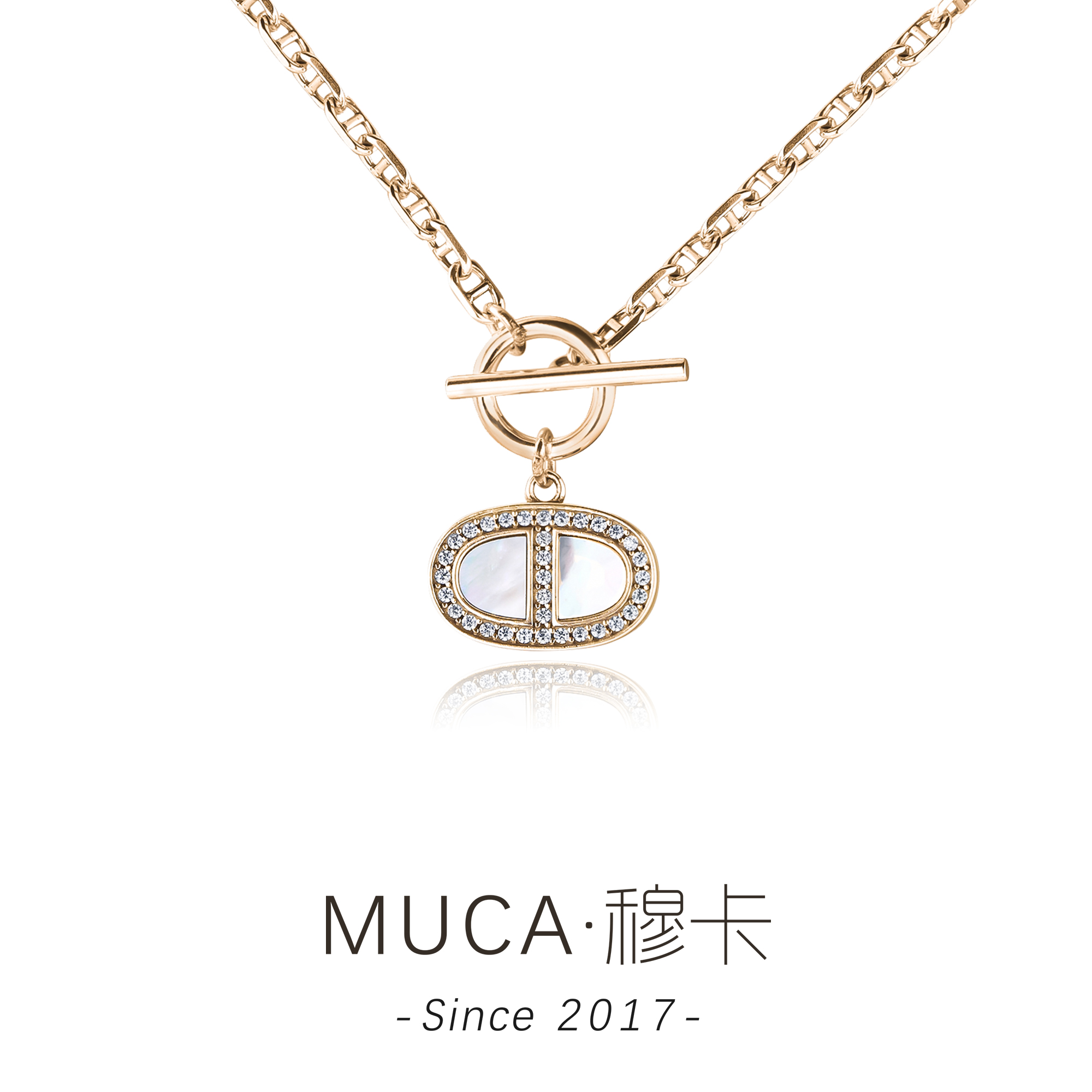 铜合金项链 气质百搭复古古法清新项链X164