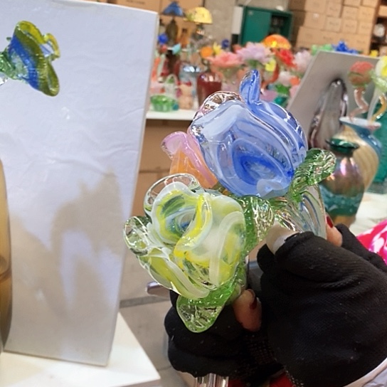 无铅玻璃花瓶高50厘米口径6