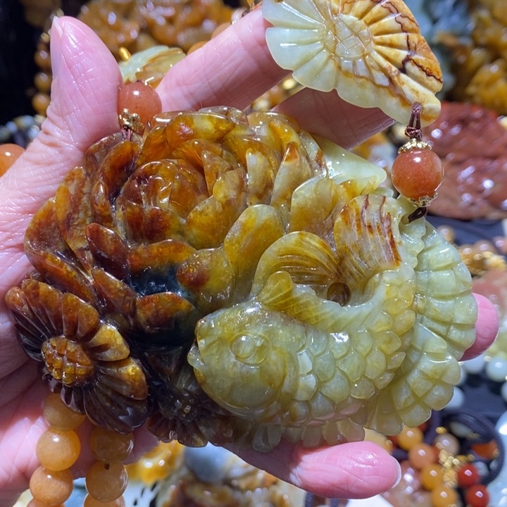 岫玉岫玉吊坠未镶嵌