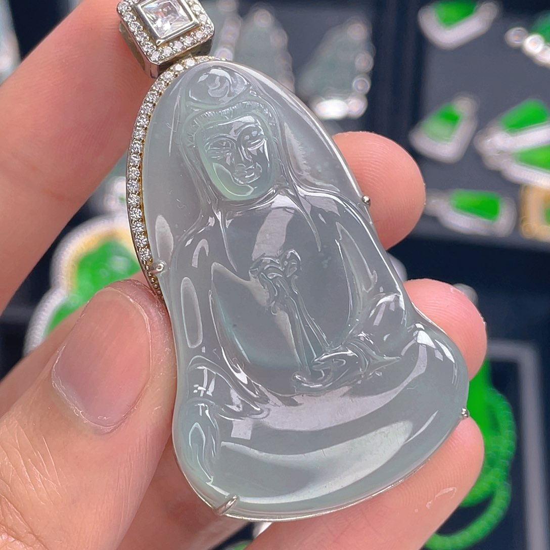 翡翠吊坠(不含链)未镶嵌