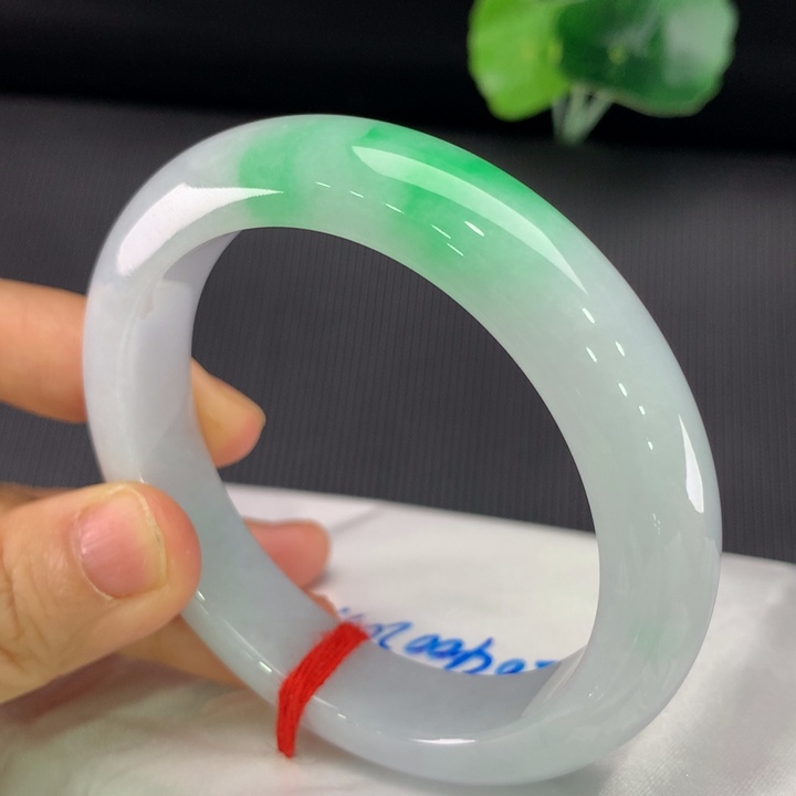 未镶嵌手镯翡翠正圈56