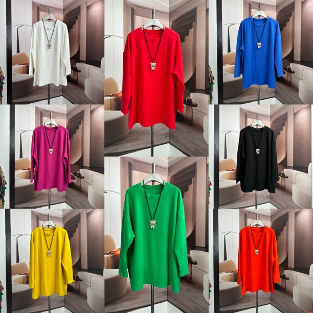 德绒亲肤遮肉打底衫秋季圆领2025年新款百搭上衣长袖宽松体恤