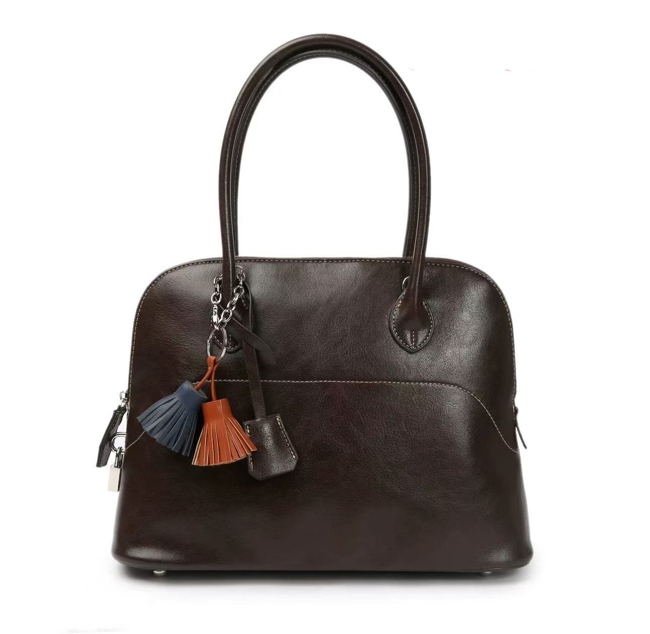 法式港风防盗纯色防刮耐刮单肩包休闲经典欧若精灵风