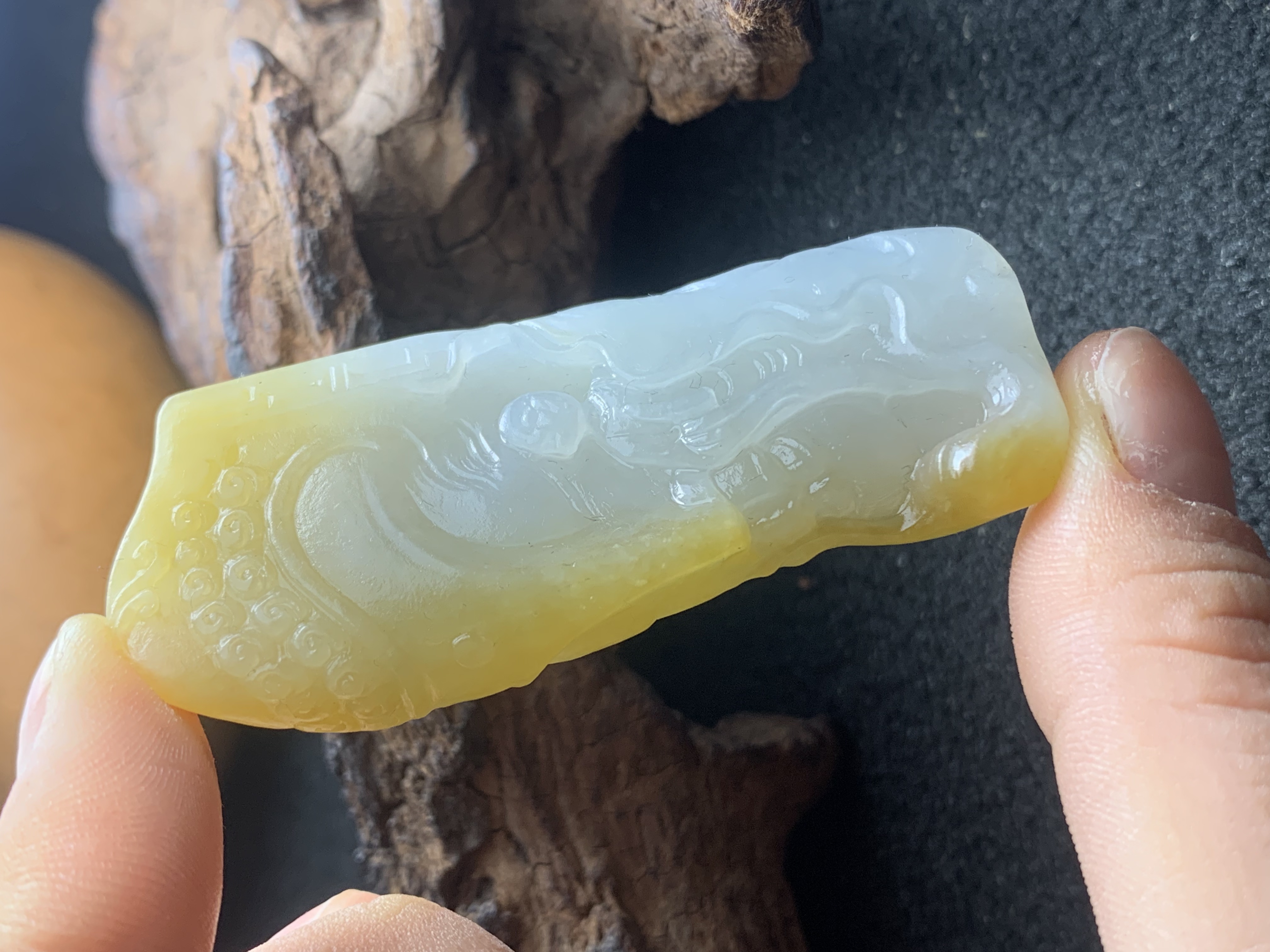 【玉良缘】天然A货翡翠挂件