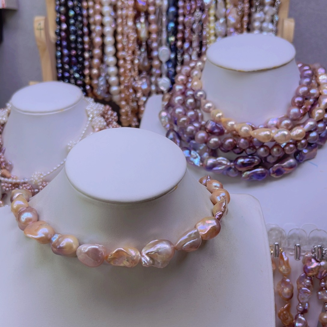 岁***好淡水珍珠手绳合金