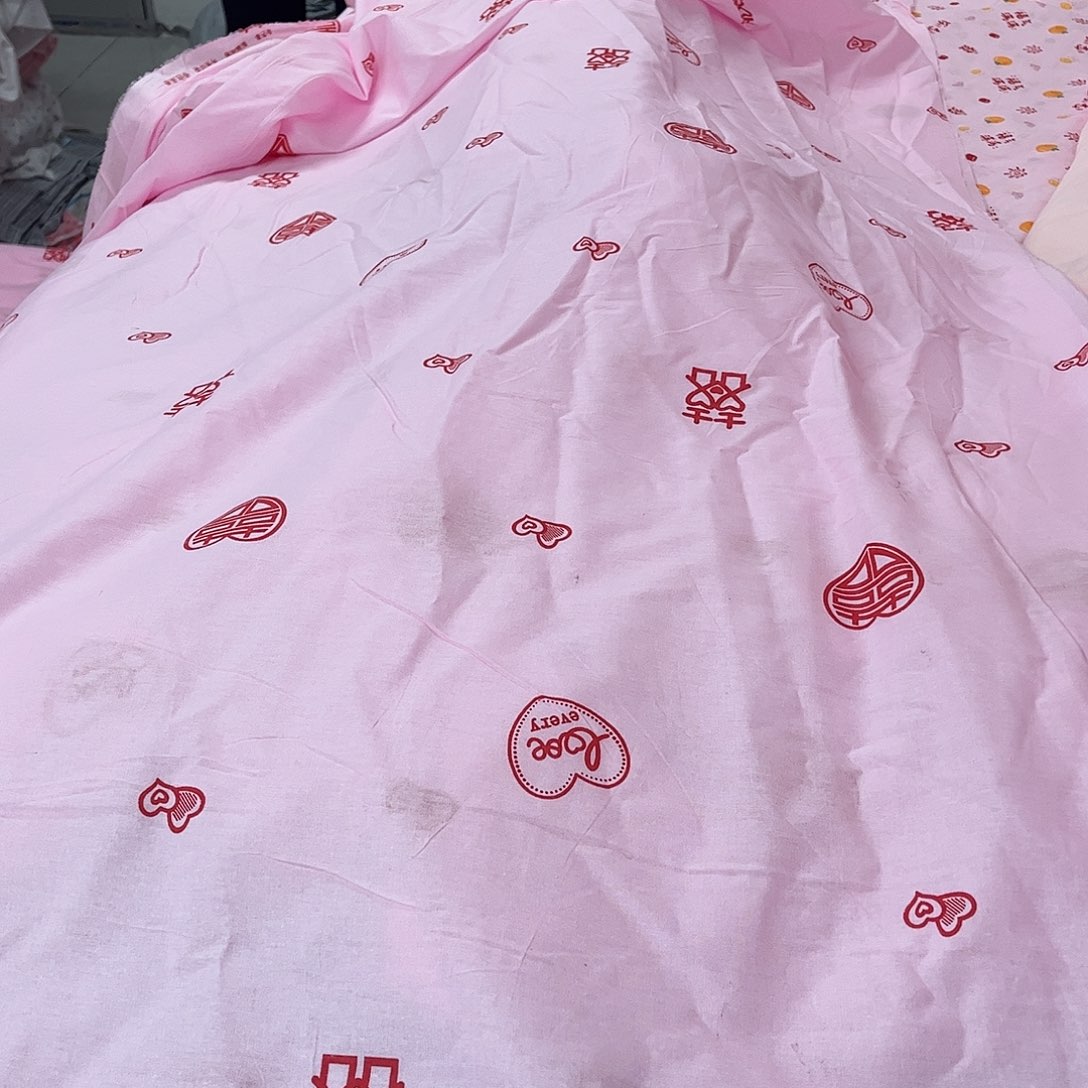 1号纯棉包被布，5.9米布头