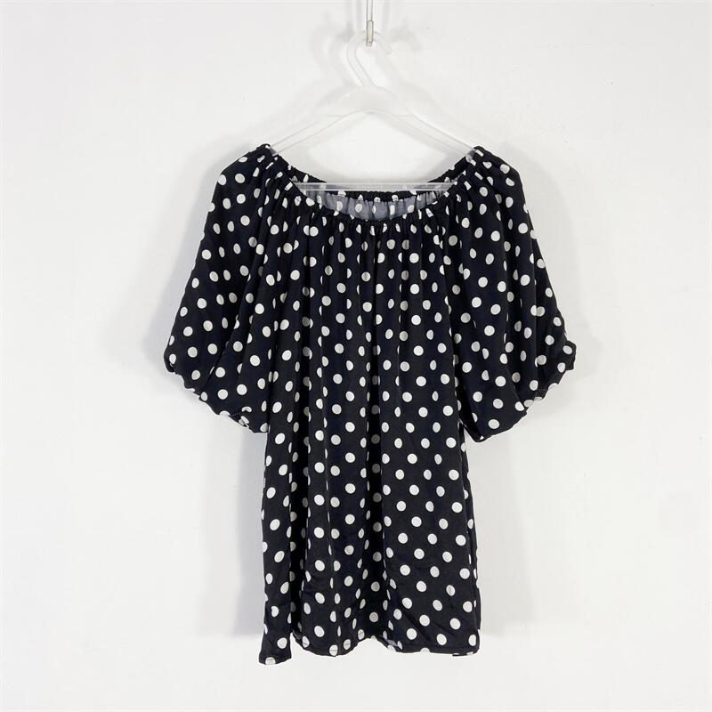 【77衣橱】ED8706精品女装上衣短袖T恤气质轻奢【红人上新】K