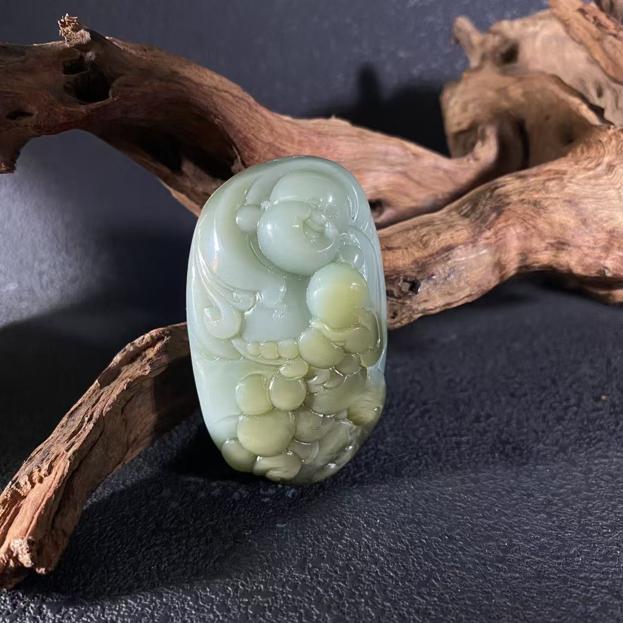 A195 和田玉吊坠  6B 5410731