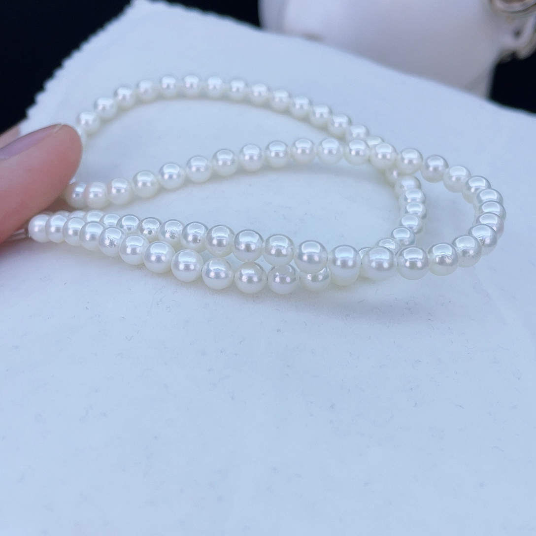 海水珍珠项链未镶嵌4.0一5.0