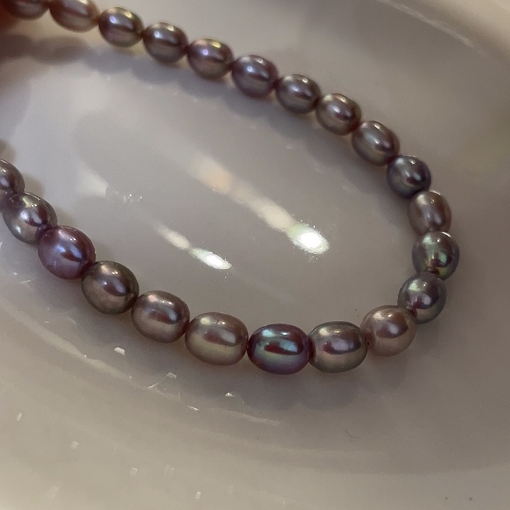 淡水珍珠手链银S925镶嵌