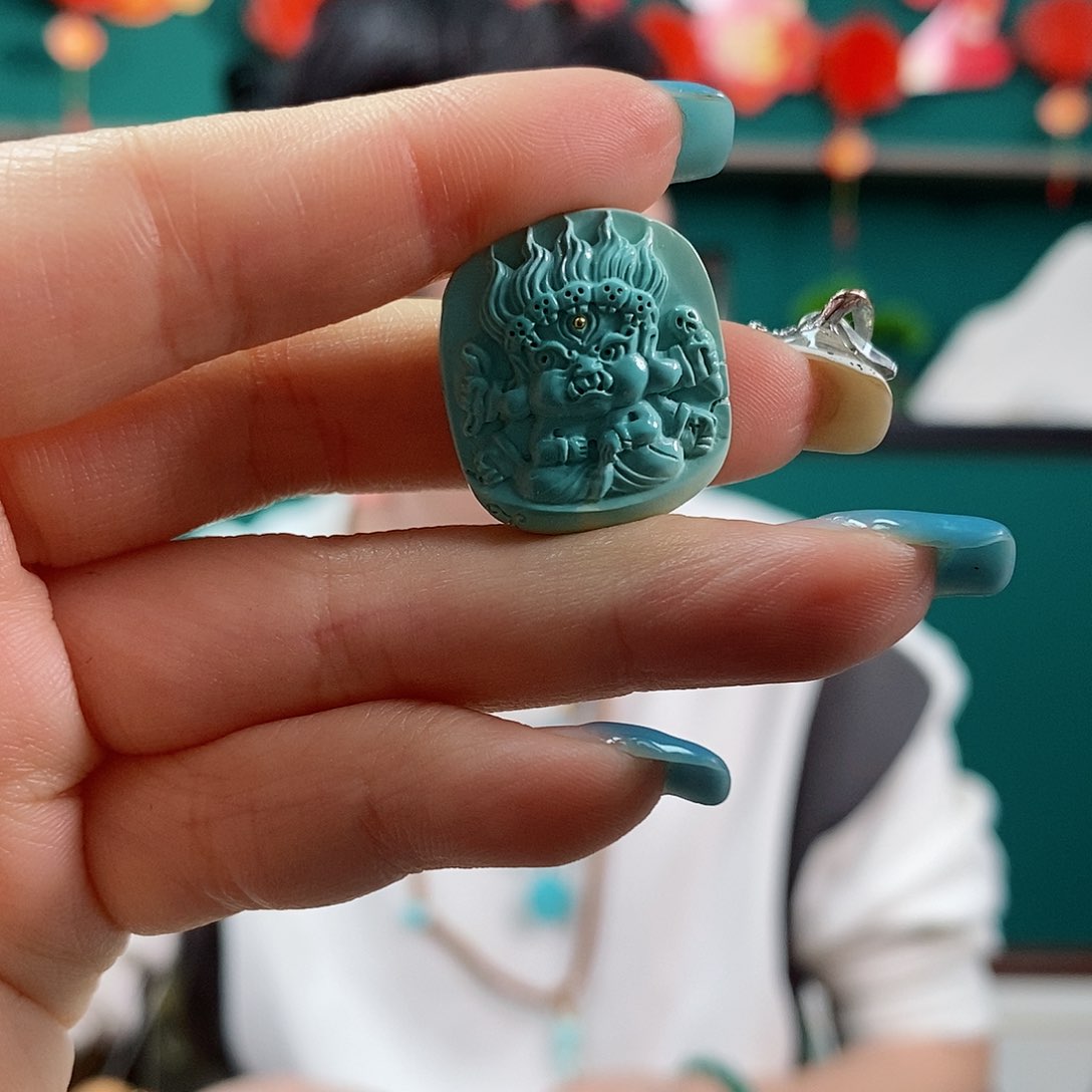 绿松石珠宝奇石未镶嵌