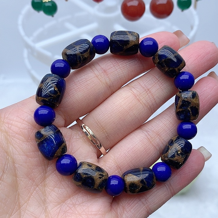 玛瑙/玉髓合金手链