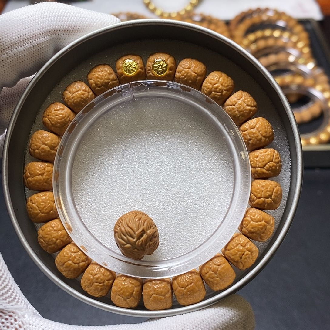 猴头核桃手串双标饕餮大圣 10+ 全品 573号