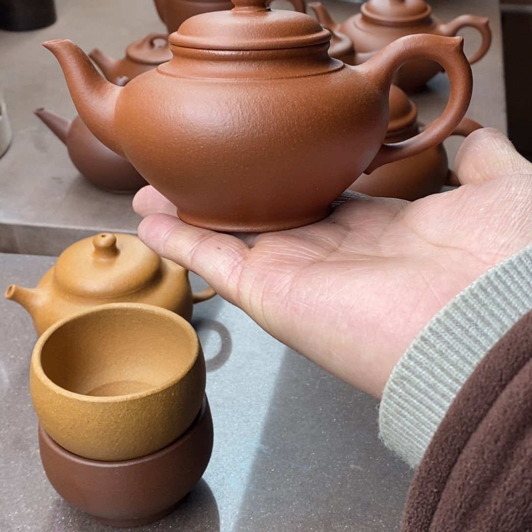 紫砂茶壶阿*紫砂壶笑颖