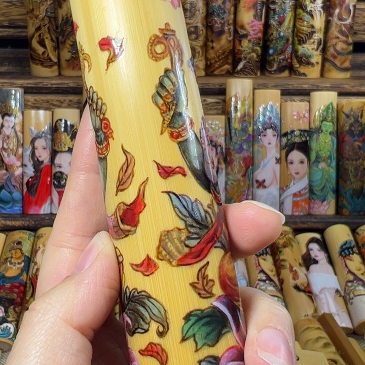 大***8香榧木实心玉竹 实心玉竹