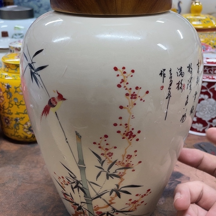 陶瓷罐茶叶罐密封罐储物罐