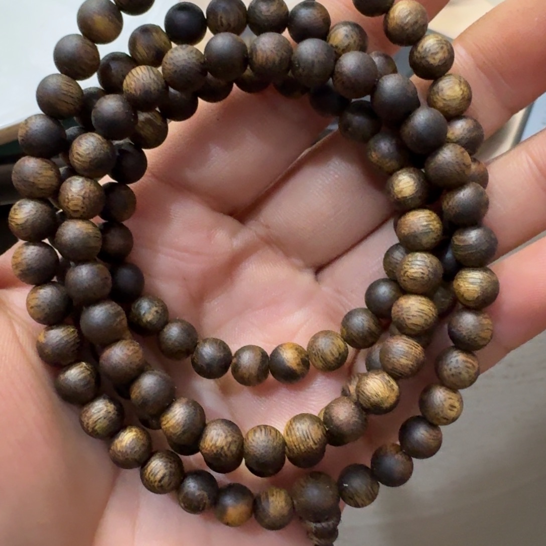 蓝***紫沉香碎屑沉香千里香0.6多圈16克